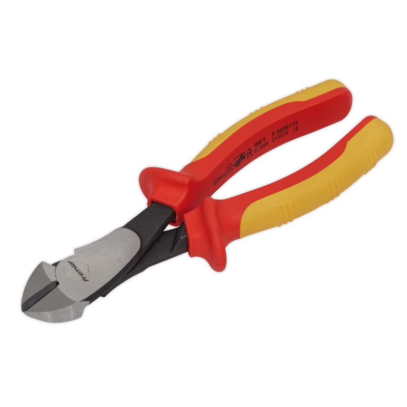 Side Cutters Heavy-Duty 180mm VDE Approved | Pipe Manufacturers Ltd..