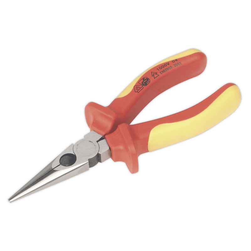 Long Nose Pliers 160mm VDE Approved | Pipe Manufacturers Ltd..