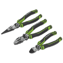 Pliers Set 3pc High Leverage - Hi-Vis Green | Pipe Manufacturers Ltd..