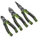 Pliers Set 3pc High Leverage - Hi-Vis Green | Pipe Manufacturers Ltd..