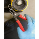 Circlip Pliers External Bent Nose 170mm | Pipe Manufacturers Ltd..