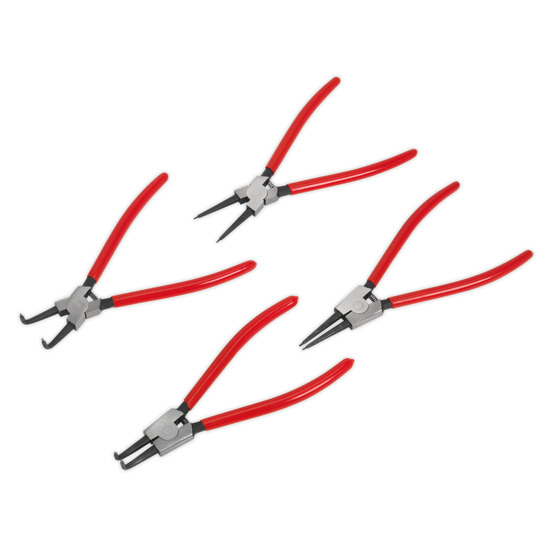 Internal/External Circlip Pliers Set 4pc 230mm | Pipe Manufacturers Ltd..