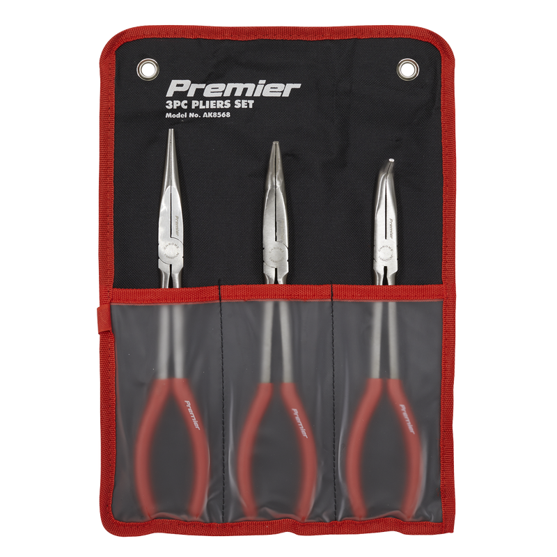 Needle Nose Pliers Set 3pc 280mm | Pipe Manufacturers Ltd..