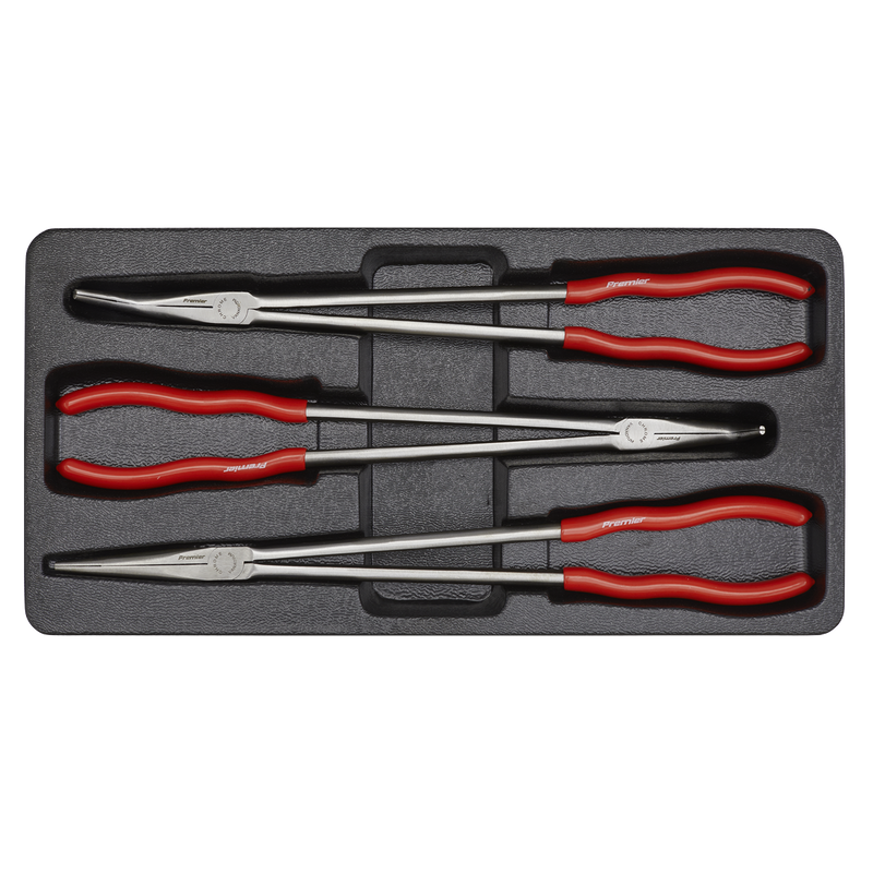 Needle Nose Pliers Set 3pc Extra Long 400mm | Pipe Manufacturers Ltd..