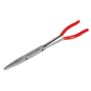 Flat Nose Pliers Double Joint Long Reach 335mm | Pipe Manufacturers Ltd..