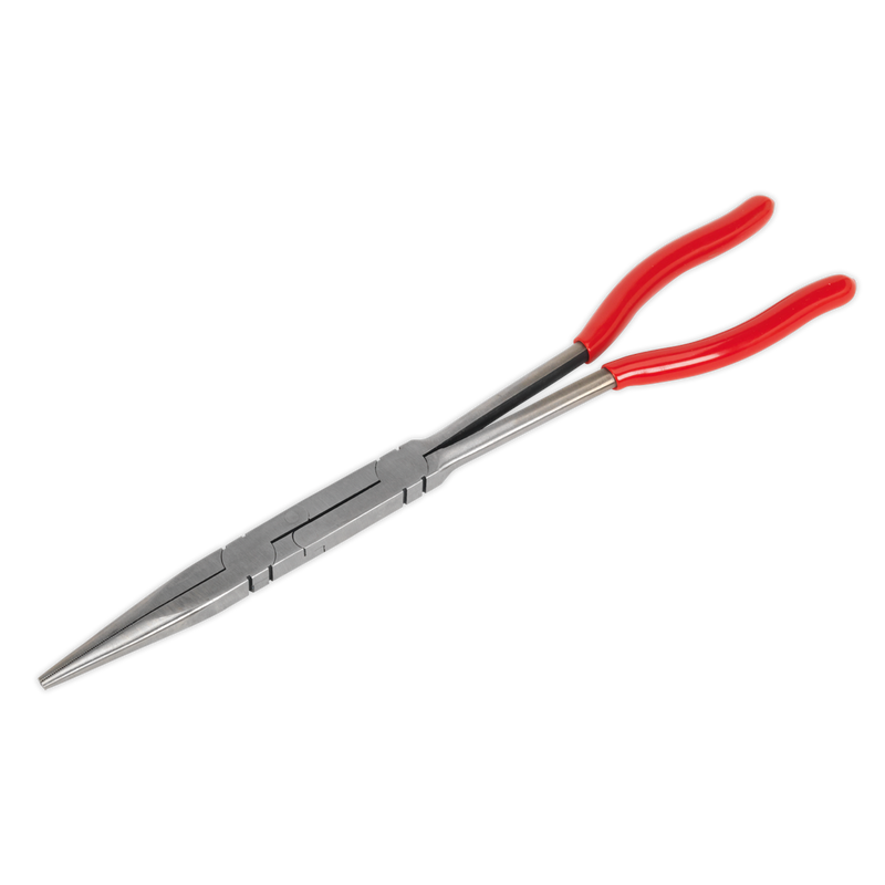 Needle Nose Pliers Double Joint Long Reach 335mm | Pipe Manufacturers Ltd..