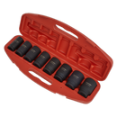 Impact Socket Set 8pc Deep 3/4"Sq Drive Metric | Pipe Manufacturers Ltd..