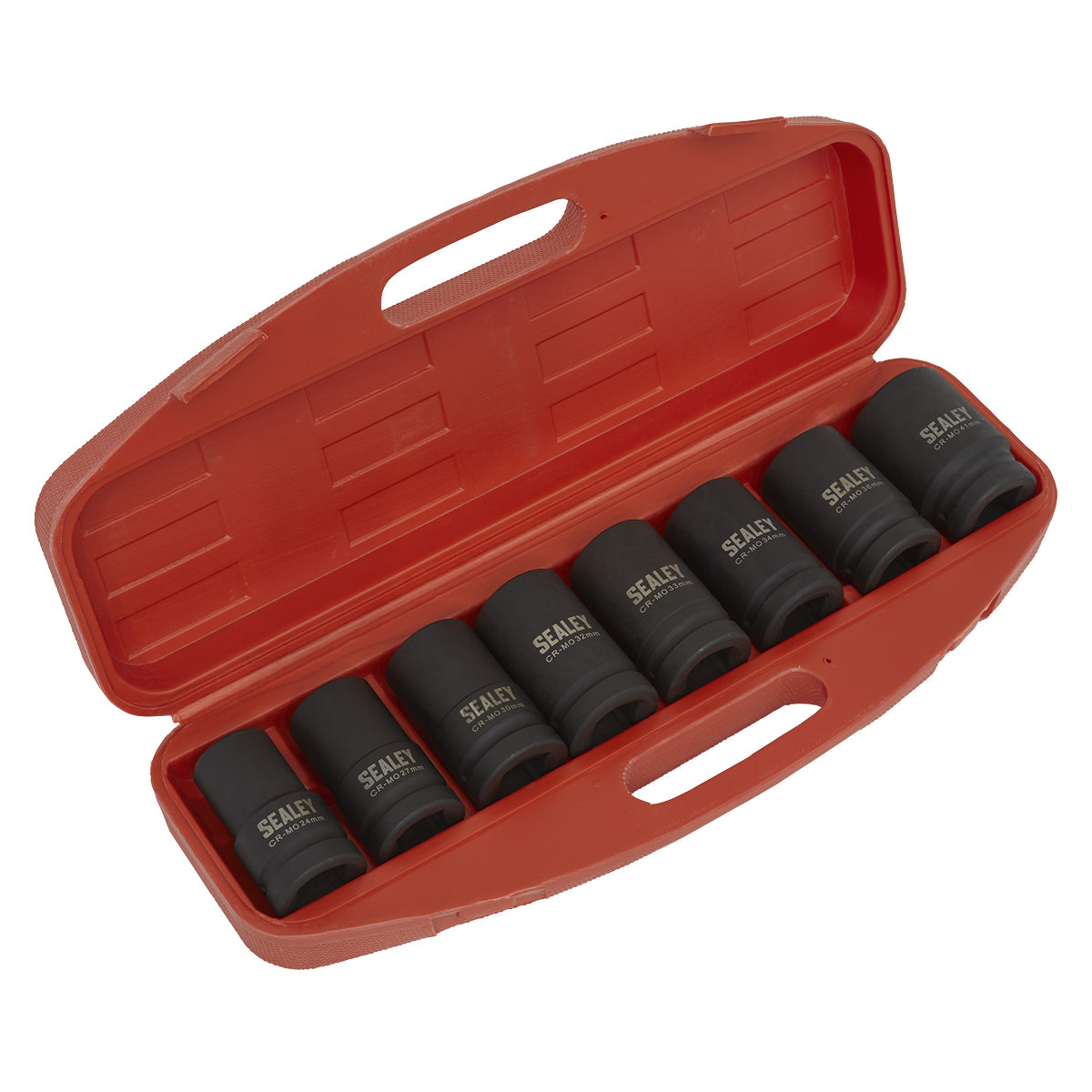 Impact Socket Set 8pc Deep 1
