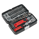 Socket & Bit Set 38pc 1/4"Sq Drive | Pipe Manufacturers Ltd..