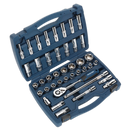 Socket Set 41pc 1/2"Sq Drive WallDrive¨ Metric | Pipe Manufacturers Ltd..
