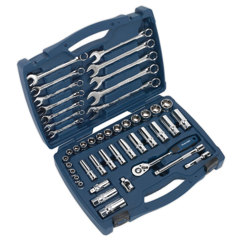 Socket & Spanner Set 46pc 3/8"Sq Drive WallDrive¨ Metric | Pipe Manufacturers Ltd..