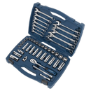 Socket & Spanner Set 46pc 3/8"Sq Drive WallDrive¨ Metric | Pipe Manufacturers Ltd..
