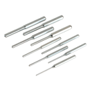 Roll Pin Punch Set 9pc 3-12mm Metric | Pipe Manufacturers Ltd..