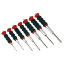 Sheathed Parallel Pin Punch Set 7pc 2-8mm | Pipe Manufacturers Ltd..