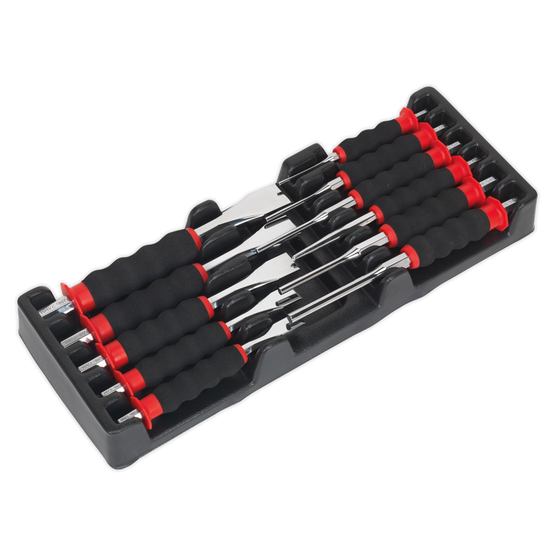 Sheathed Punch & Chisel Set 11pc | Pipe Manufacturers Ltd..