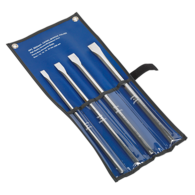 Chisel Set 4pc Extra Long | Pipe Manufacturers Ltd..