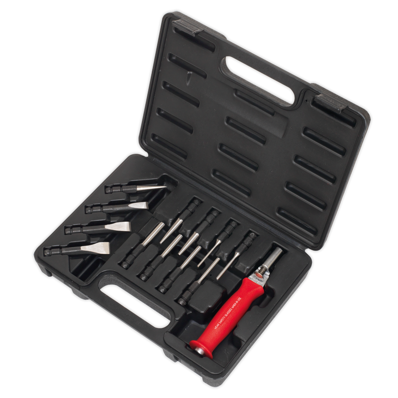 Interchangeable Punch & Chisel Set 13pc | Pipe Manufacturers Ltd..