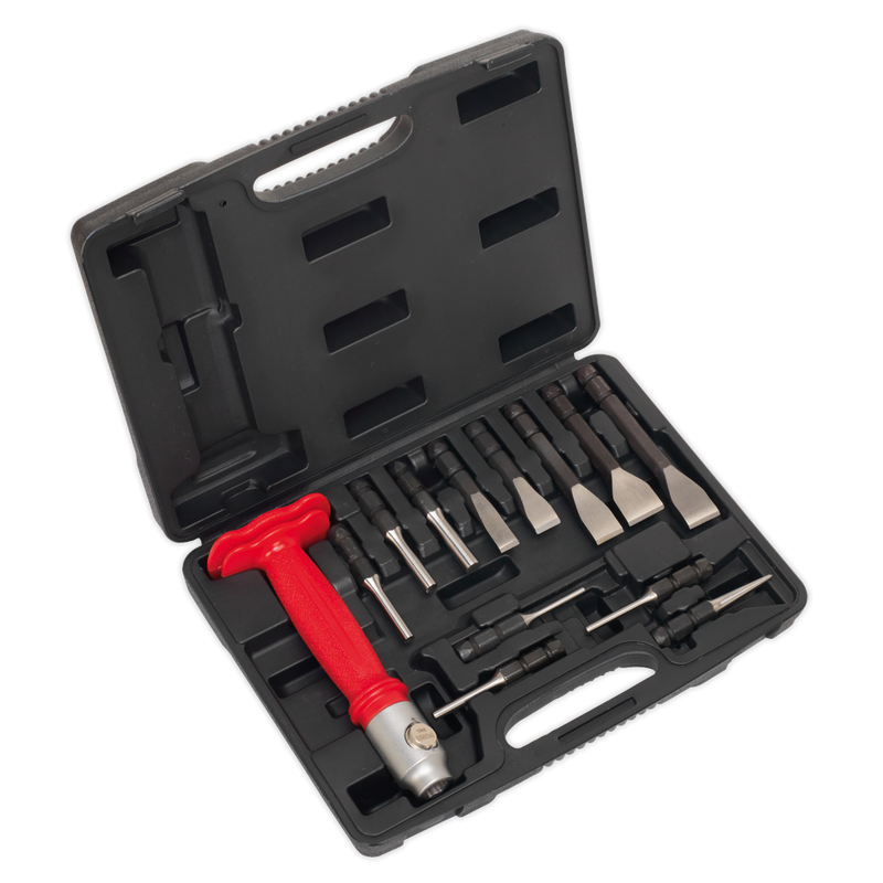 Interchangeable Punch & Chisel Set 13pc | Pipe Manufacturers Ltd..