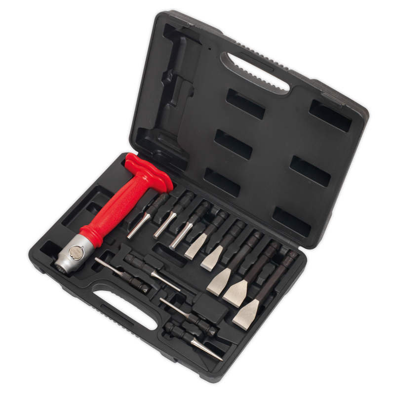 Interchangeable Punch & Chisel Set 13pc | Pipe Manufacturers Ltd..