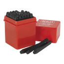 Letter & Number Punch Set 36pc 4mm | Pipe Manufacturers Ltd..