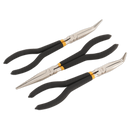 Needle Nose Pliers Set 3pc 280mm Ni-Fe Finish | Pipe Manufacturers Ltd..