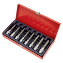 Hex Socket Bit Set 8pc 1/2"Sq Drive Metric | Pipe Manufacturers Ltd..