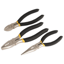 Pliers Set 3pc Ni-Fe Finish | Pipe Manufacturers Ltd..