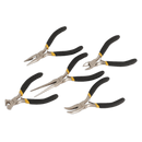 Mini Pliers Set 5pc Ni-Fe Finish | Pipe Manufacturers Ltd..