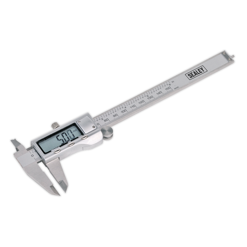 Digital Vernier Caliper 0-150mm(0-6") Stainless Steel | Pipe Manufacturers Ltd..