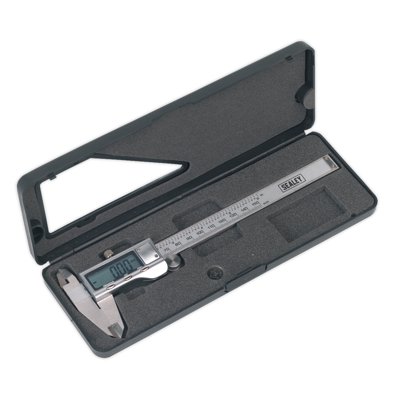 Digital Vernier Caliper 0-150mm(0-6") Stainless Steel | Pipe Manufacturers Ltd..