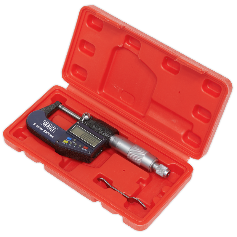 Digital External Micrometer 0-25mm(0-1") | Pipe Manufacturers Ltd..