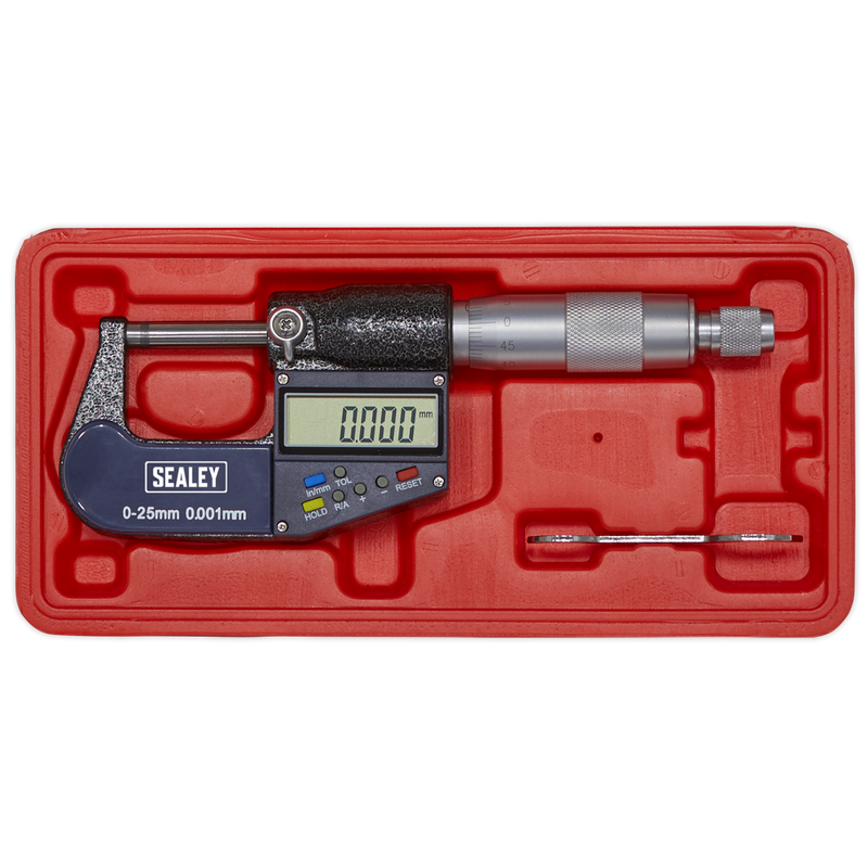 Digital External Micrometer 0-25mm(0-1") | Pipe Manufacturers Ltd..
