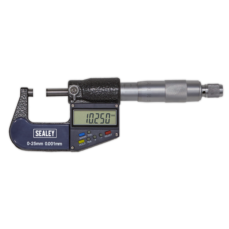 Digital External Micrometer 0-25mm(0-1") | Pipe Manufacturers Ltd..