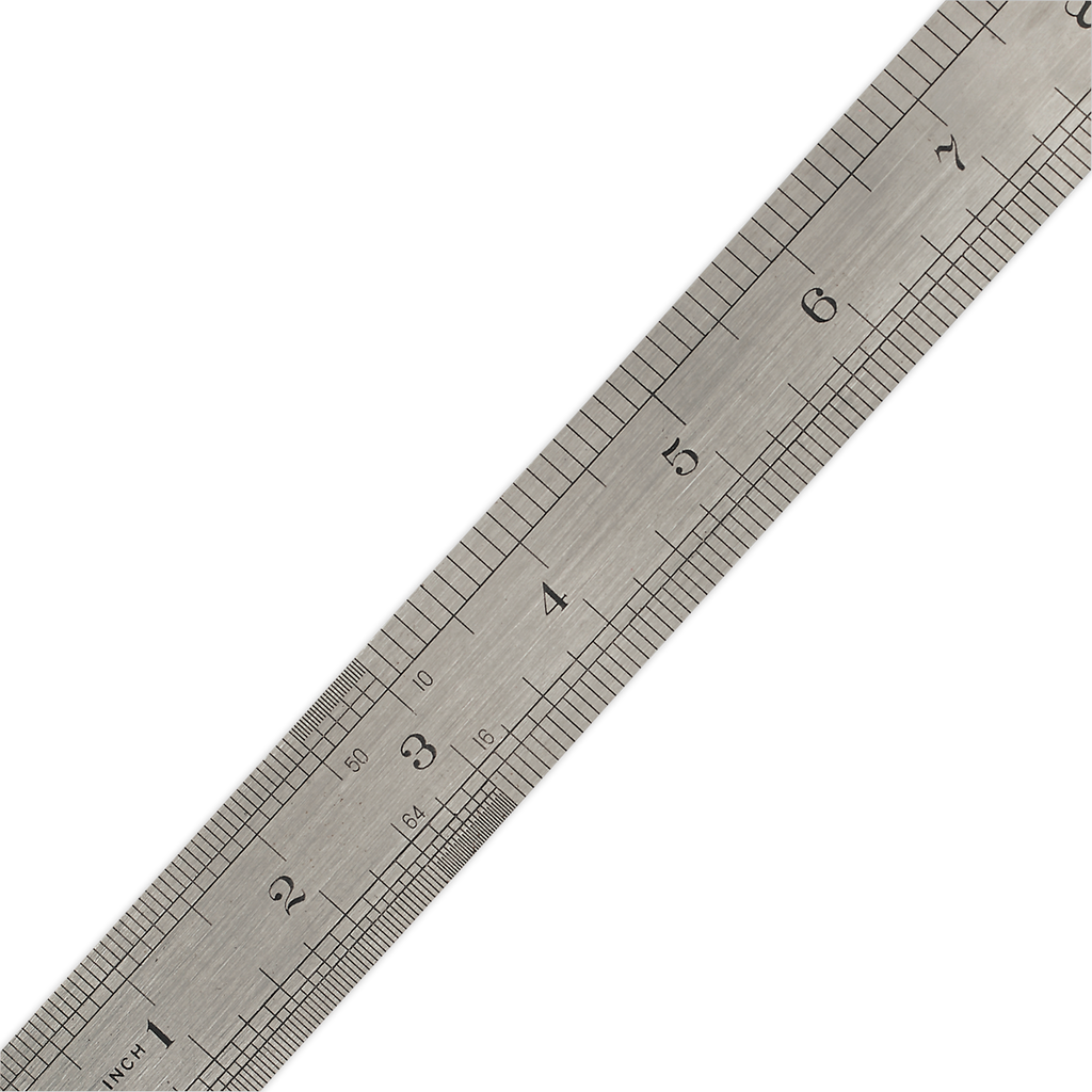 Nine Inch Plate Rule Steel Rule 1000mm/40