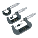 Micrometer Set 3pc Metric | Pipe Manufacturers Ltd..
