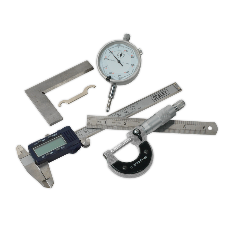Engineering Measuring Kit Measuring Tool Set 5pc