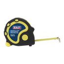 Rubber Tape Measure 5m(16ft) x 19mm Metric/Imperial Display Box of 12 | Pipe Manufacturers Ltd..