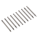 Double End Drill Bit Set 10pc 1/8" | Pipe Manufacturers Ltd..