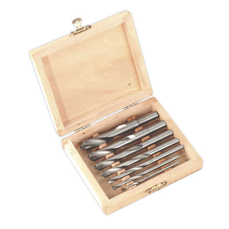 7pc Carbide Tipped Brad Point Drill Set