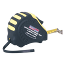 Autolock Tape Measure 7.5m(25ft) x 25mm - Metric/Imperial | Pipe Manufacturers Ltd..