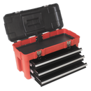 Toolbox 585mm 3 Drawer Portable | Pipe Manufacturers Ltd..