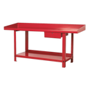 Workbench Steel 2m with 1 Drawer | Pipe Manufacturers Ltd..