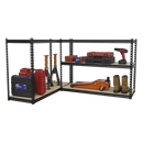 Racking Unit with 5 Shelves 220kg Capacity Per Level | Pipe Manufacturers Ltd..