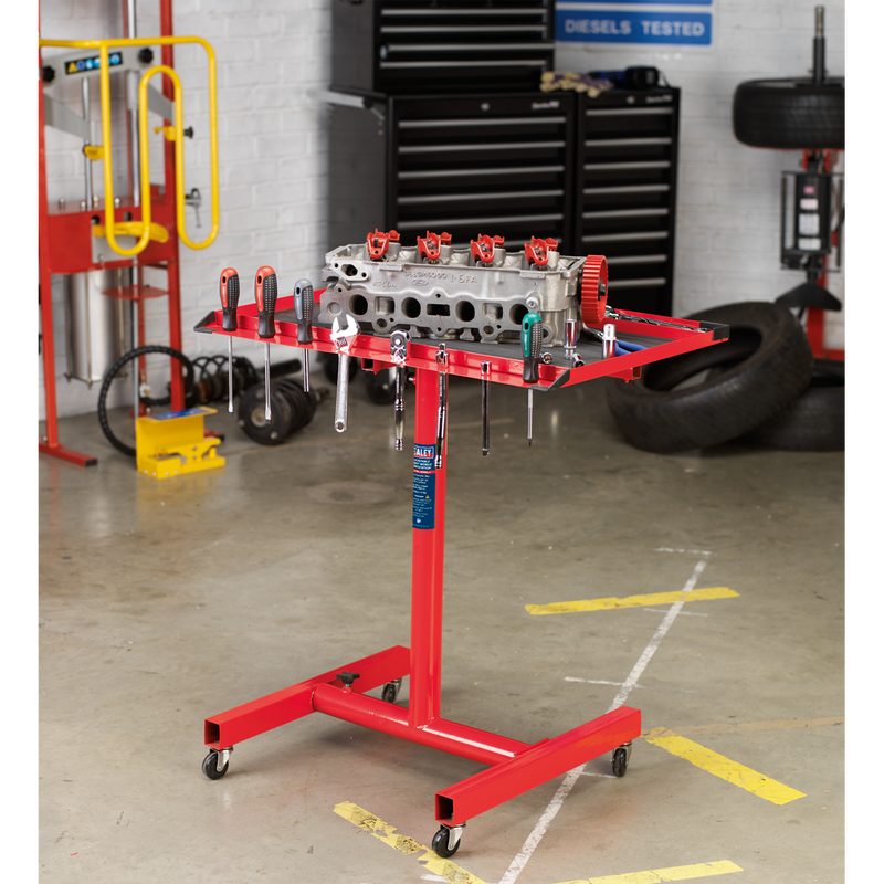 Mobile Work Station - Adjustable Height | Pipe Manufacturers Ltd..
