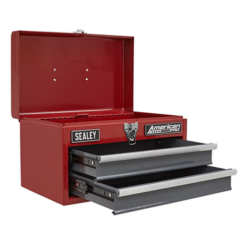 Toolbox 2 Drawer with Ball Bearing Slides | Pipe Manufacturers Ltd..