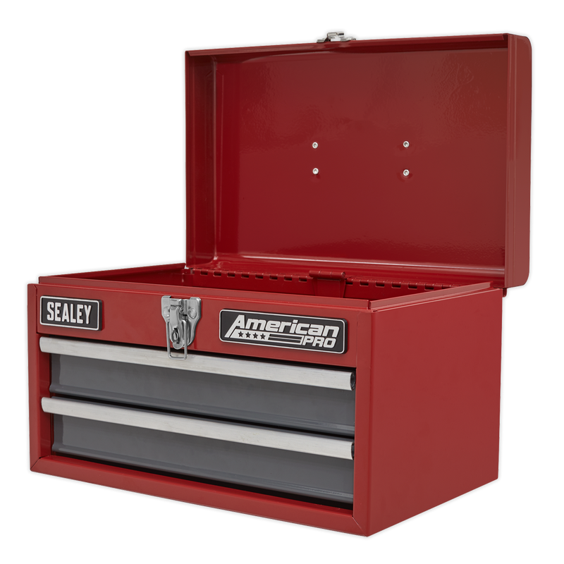 Toolbox 2 Drawer with Ball Bearing Slides | Pipe Manufacturers Ltd..