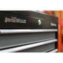 Tool Chest Combination 16 Drawer with Ball Bearing Slides - Black/Grey | Pipe Manufacturers Ltd..