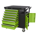 Mobile Workstation 7 Drawer & Cupboard 920mm | Pipe Manufacturers Ltd..