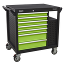 Mobile Workstation 7 Drawer & Cupboard 920mm | Pipe Manufacturers Ltd..
