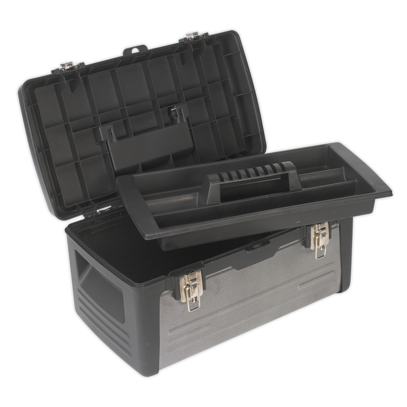 Steel/Composite Toolbox 505mm with Tote Tray | Pipe Manufacturers Ltd..